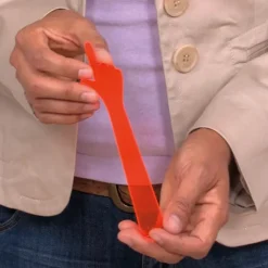 Zeigestab orange "Hand" für OHP-Präsentation