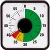 Zeitdauer-Uhr "Melodie" mit Ampelscheibe