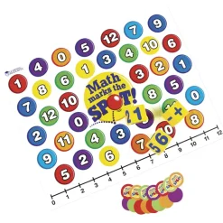 Ziffern-Lernspiel "Bewegtes Lernen" 0-12, 32-tlg.